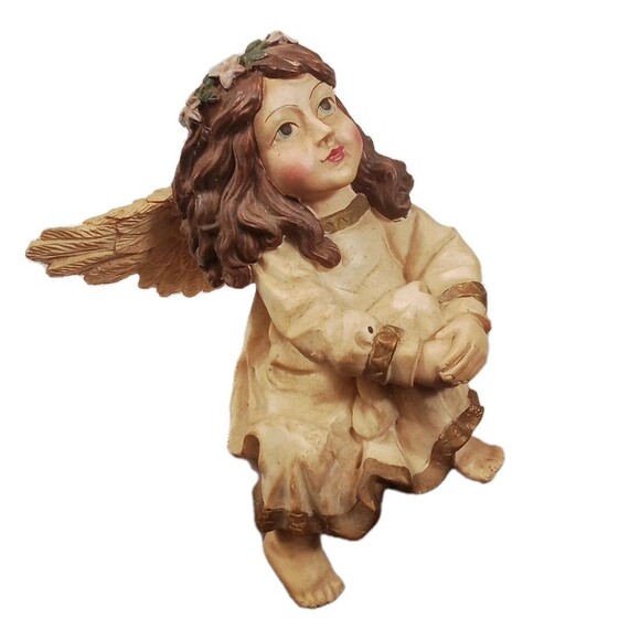 Retro Angel Shelf Sitting doll‎ Porcelain - Picture 1 of 12